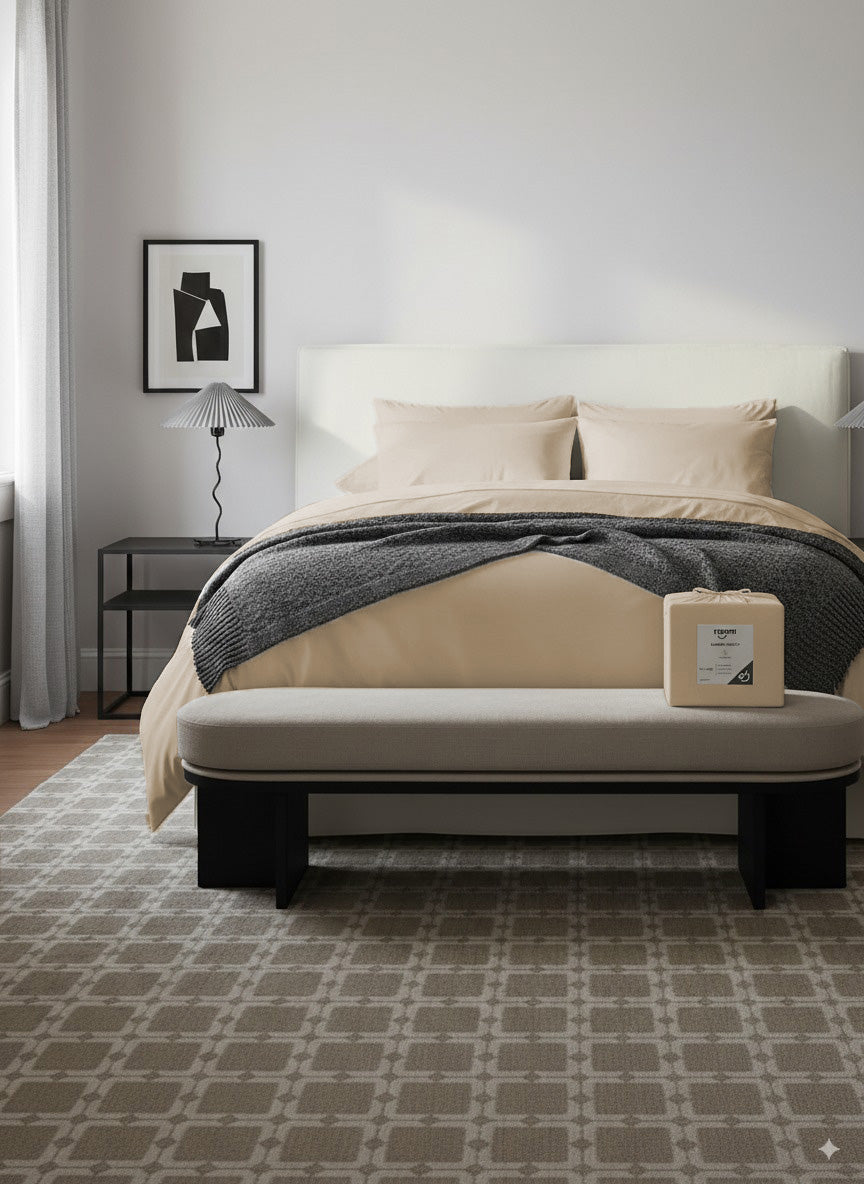 סט מצעי במבוק ג׳רסי בז