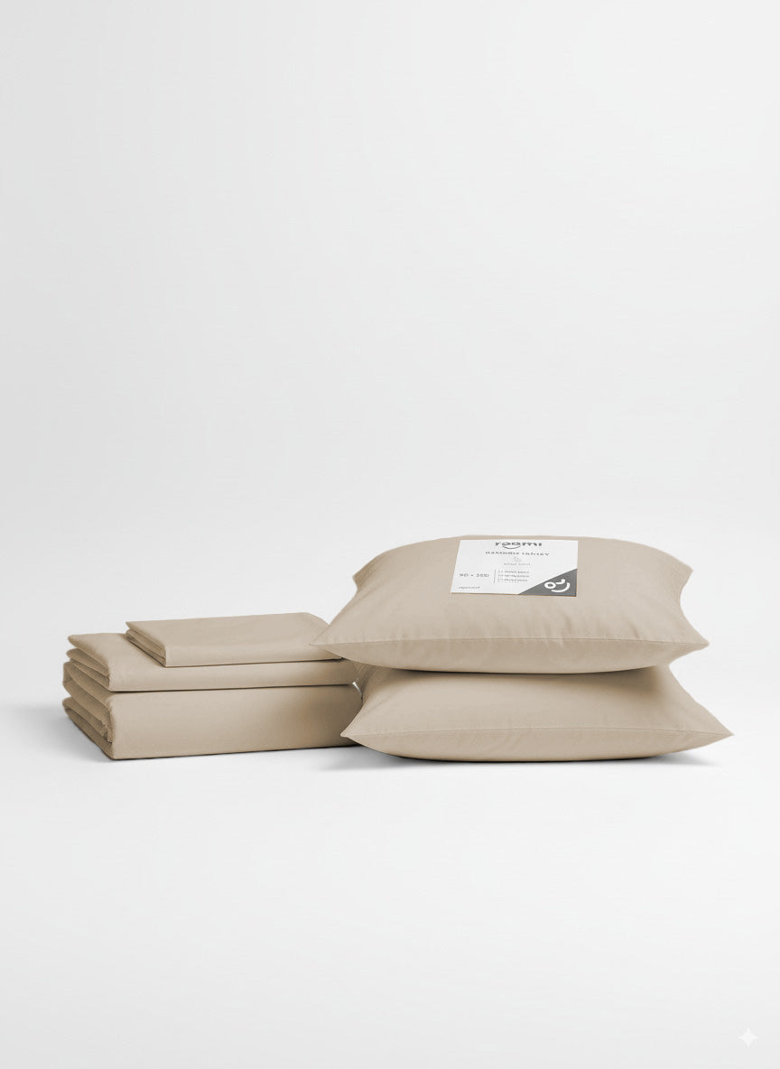 סט מצעי במבוק ג׳רסי בז