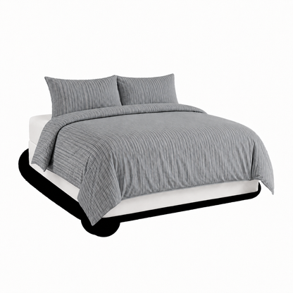 סט מצעי Dry Sleep ג׳רסי אפור כהה
