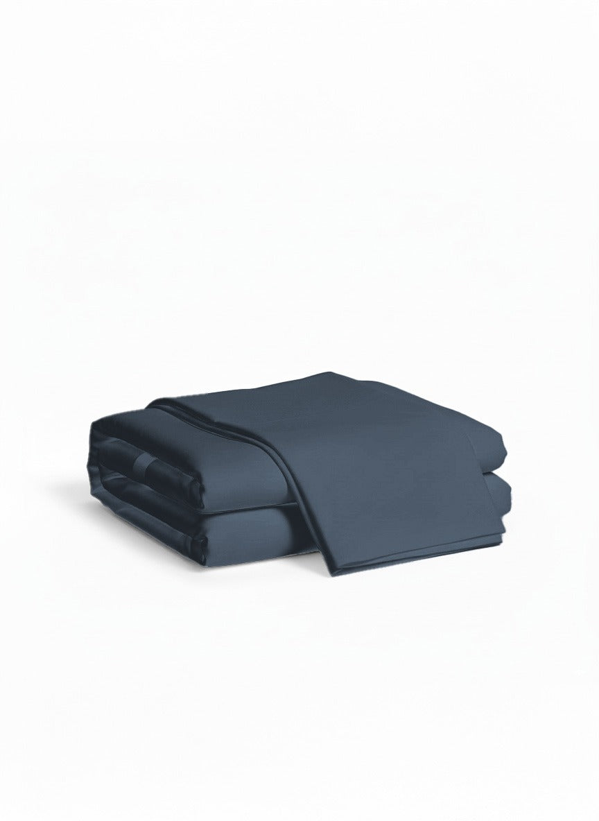 סט מצעי במבוק ג׳רסי כחול נייבי